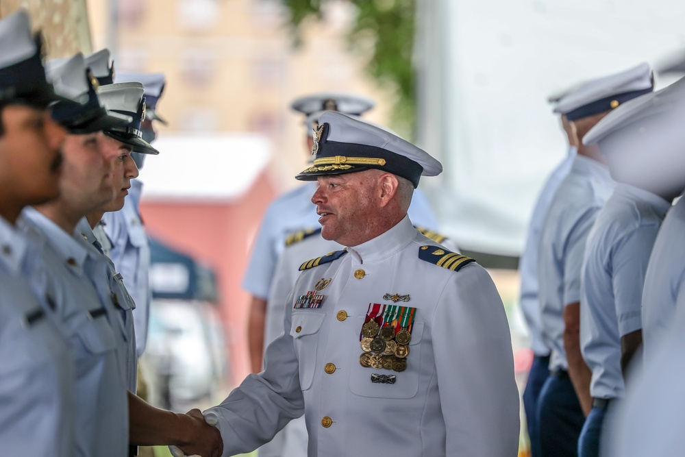 Change of Command - USCG Station New York