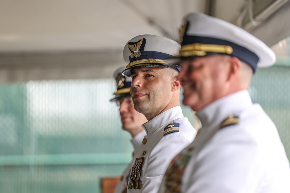 Change of Command - USCG Station New York