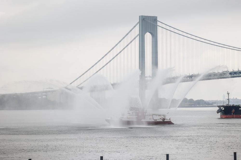 Change of Command - USCG Station New York