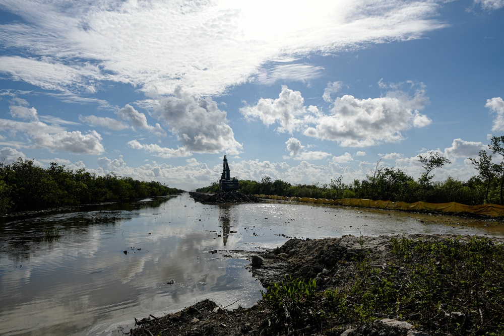 Old Tamiami Trail Roadbed Removal