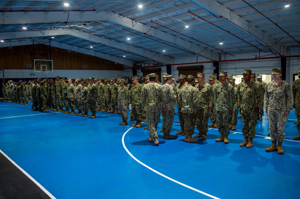 Seabee Uniform Inspection