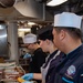 USS Ronald Reagan (CVN 76) Sailors Prepare Dinner