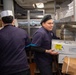 USS Ronald Reagan (CVN 76) Sailors Prepare Dinner