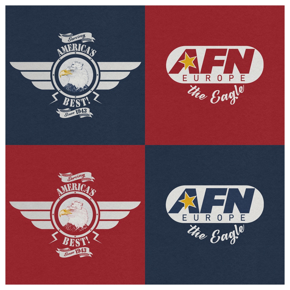 American Forces Network Europe T-Shirt Design