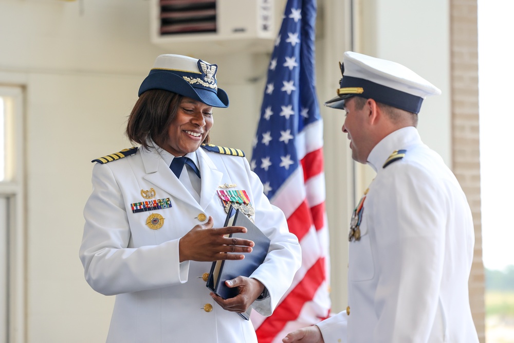 Change of Command - USCGC Beluga