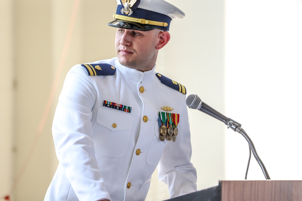 Change of Command - USCGC Beluga