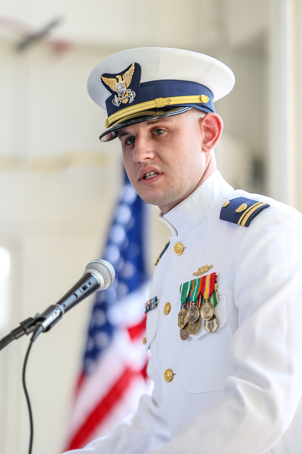 Change of Command - USCGC Beluga