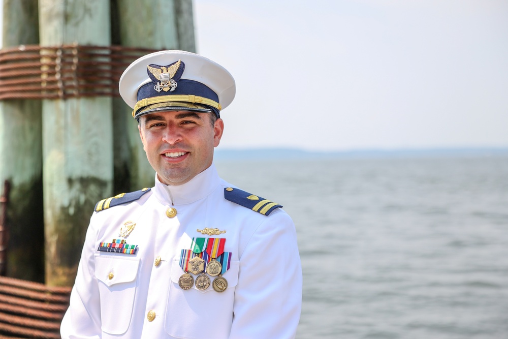 Change of Command - USCGC Beluga