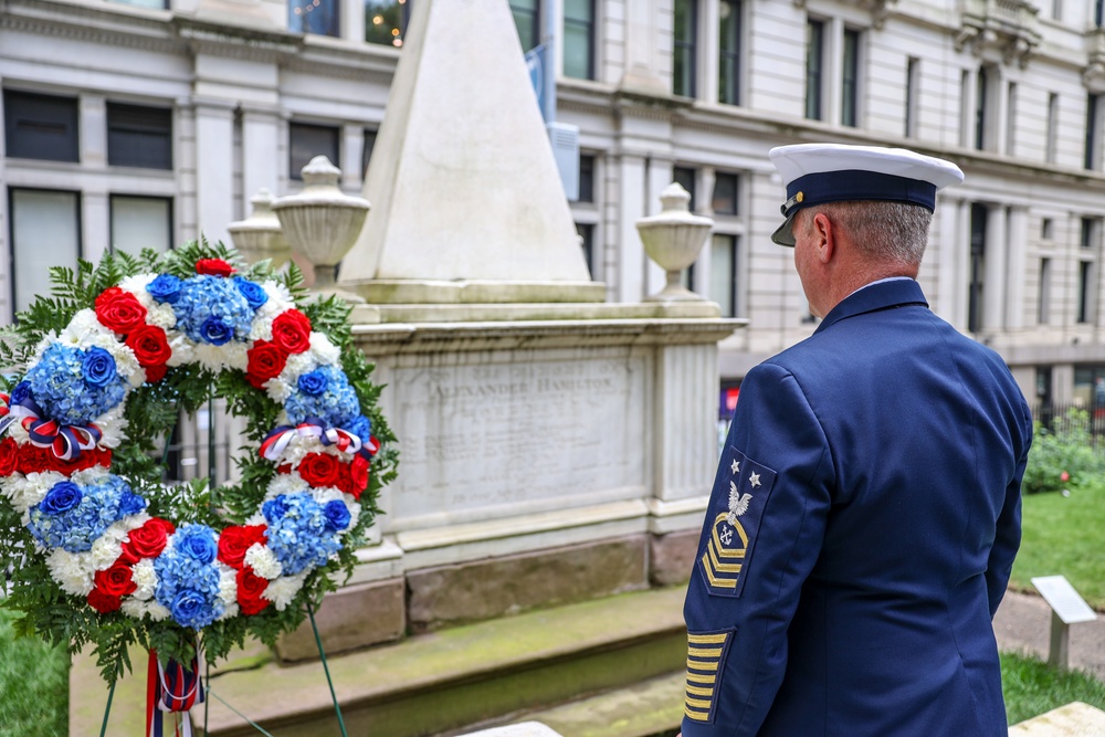 Alexander Hamilton Gravesite Remembrance 2021