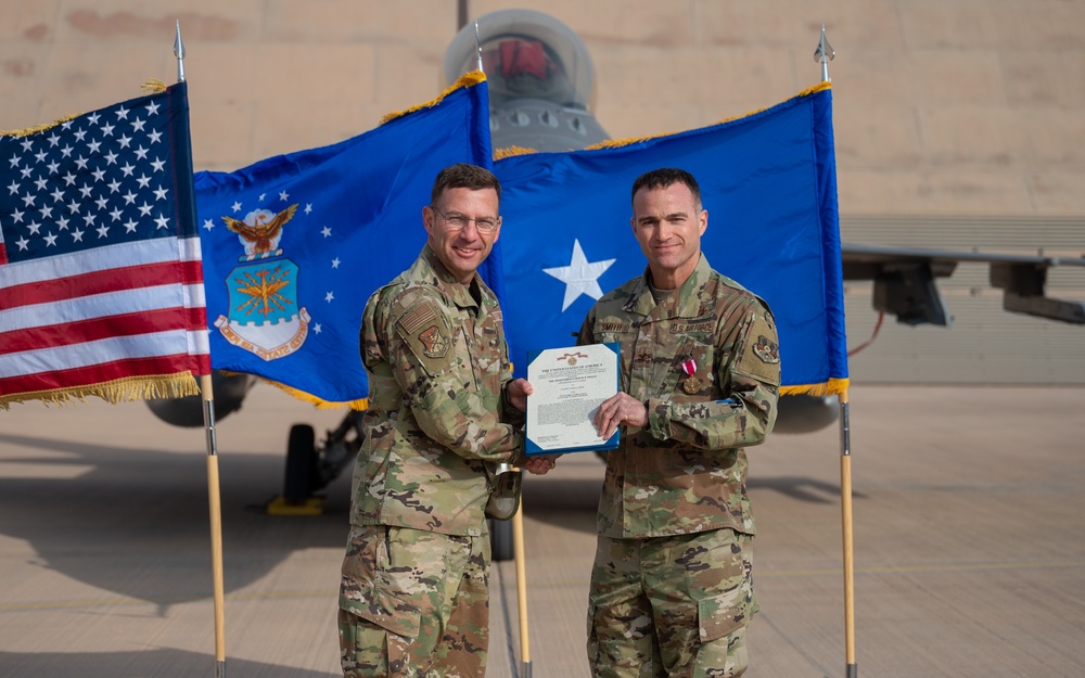 378th EOG Change of Command
