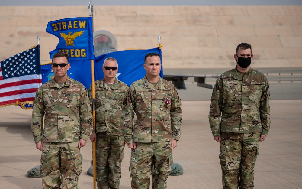 378th EOG Change of Command