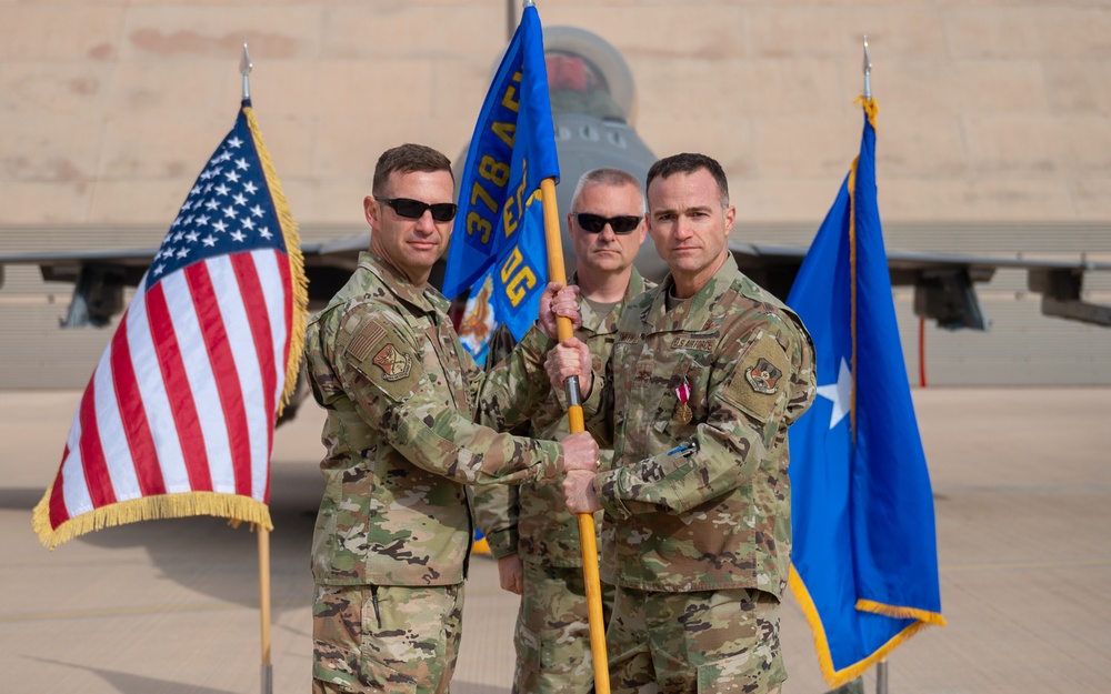 378th EOG Change of Command