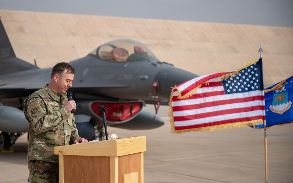 378th EOG Change of Command