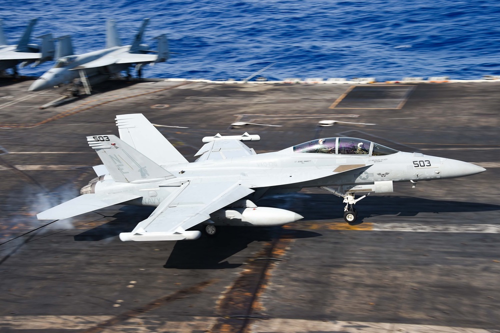 USS Carl Vinson (CVN 70) Conducts Flight Operations