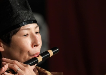 'Gagaku' performance for Camp Zama community members