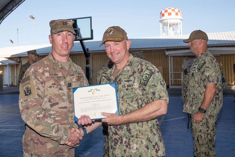 Awards at Camp Lemonnier