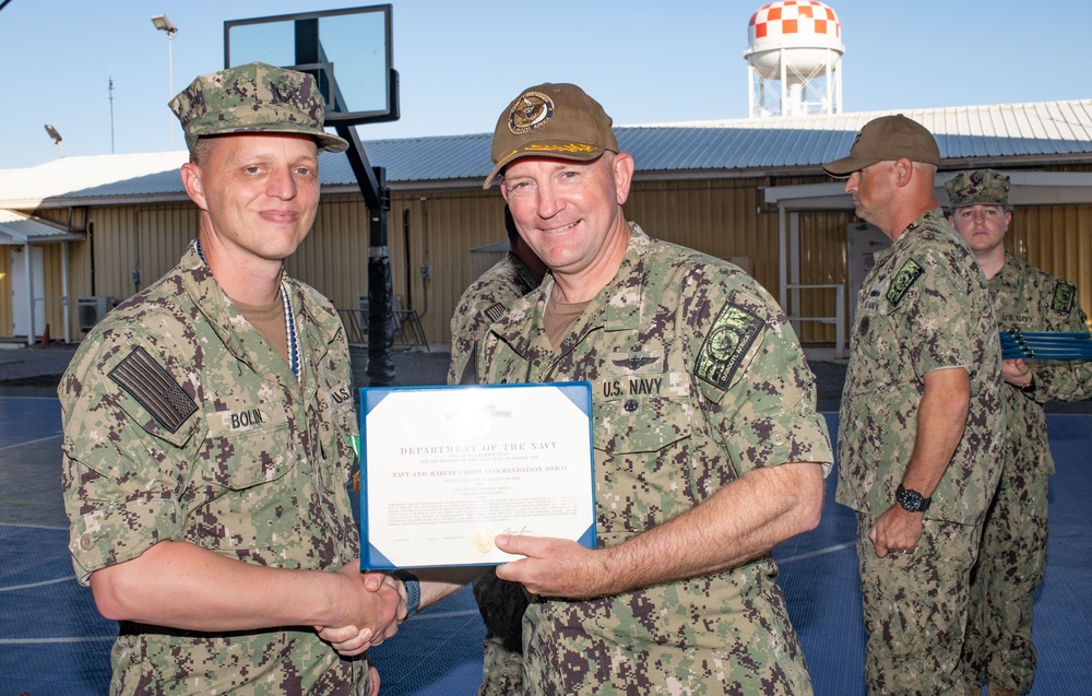 Awards at Camp Lemonnier