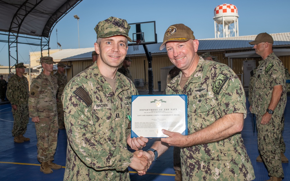 Awards at Camp Lemonnier