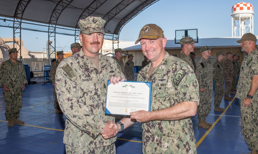 Awards at Camp Lemonnier