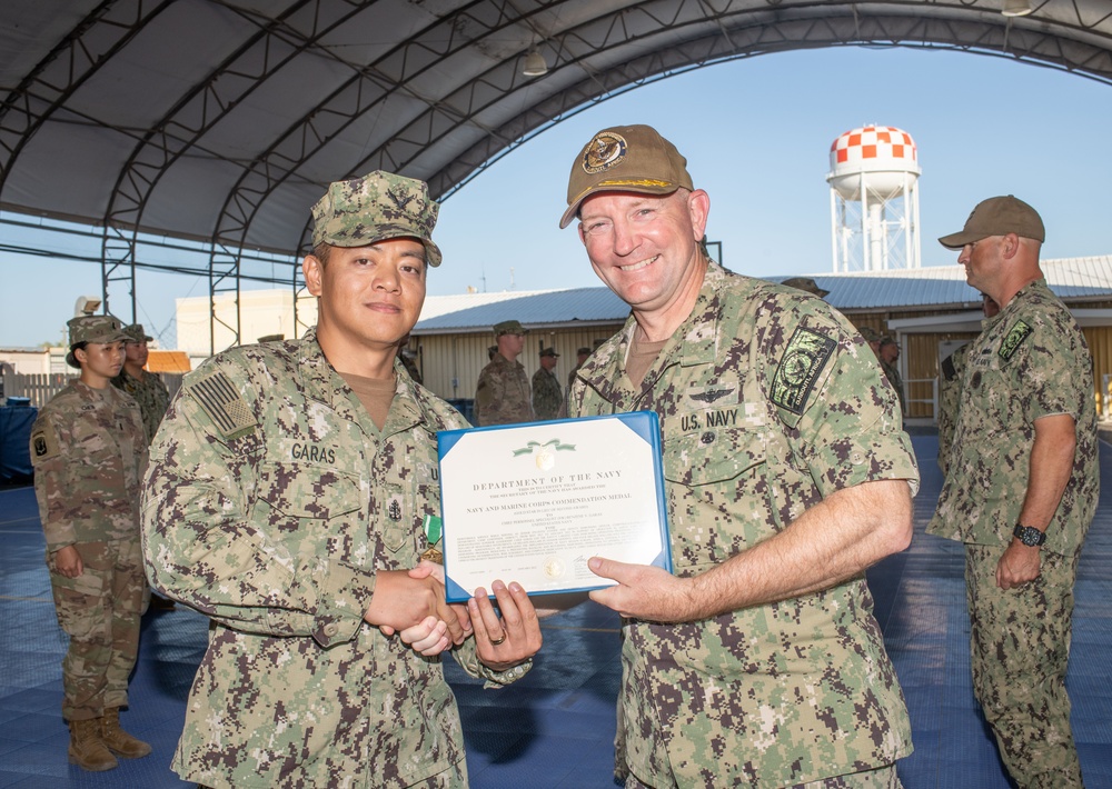 Awards at Camp Lemonnier