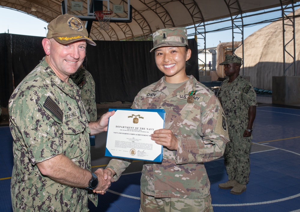 Awards at Camp Lemonnier