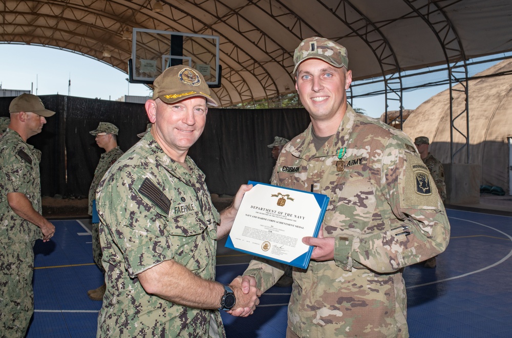 Awards at Camp Lemonnier