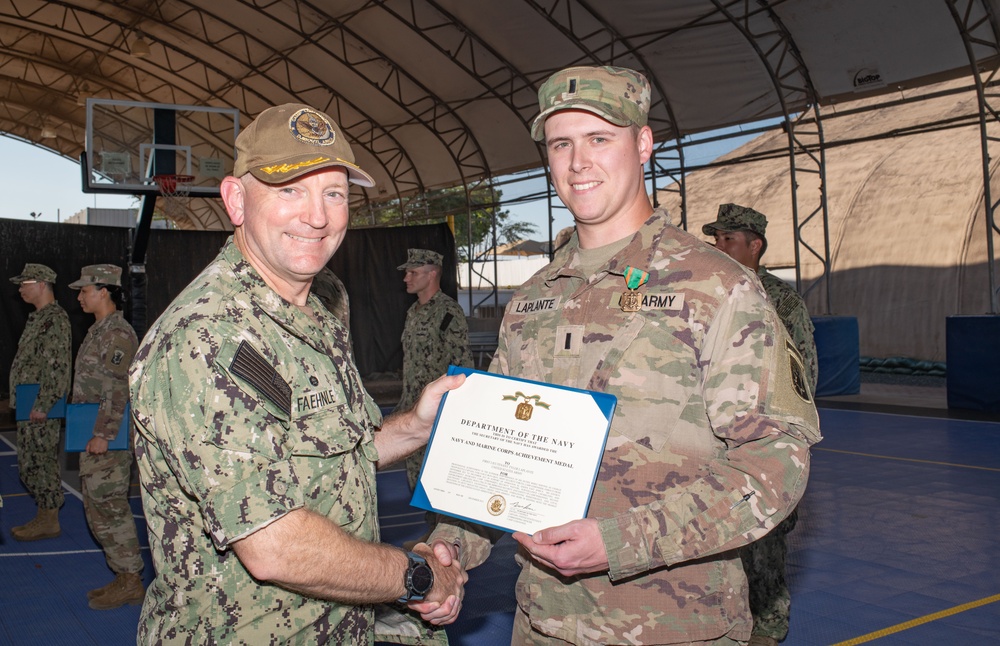 Awards at Camp Lemonnier