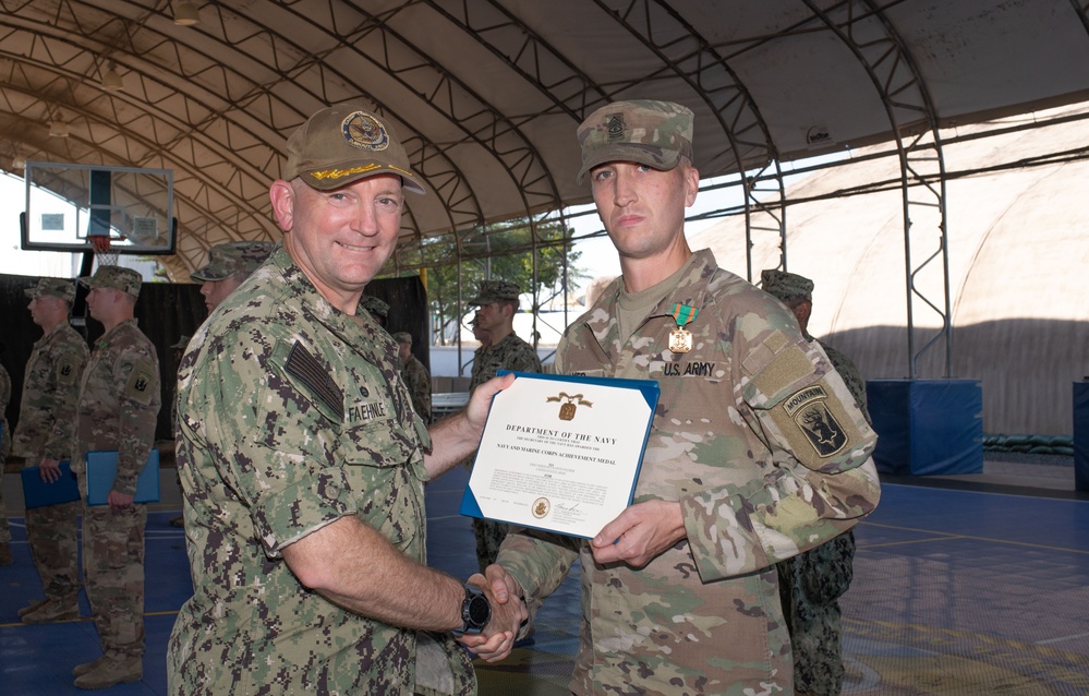 Awards at Camp Lemonnier