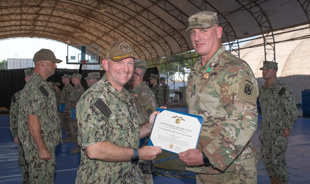 Awards at Camp Lemonnier