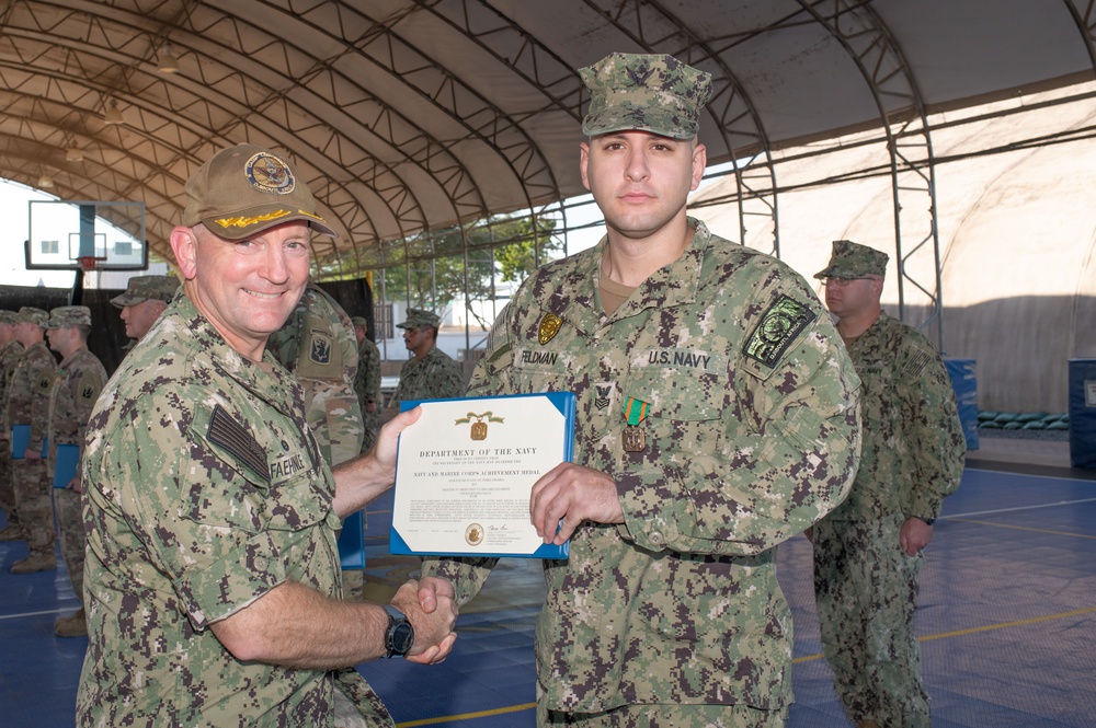 Awards at Camp Lemonnier