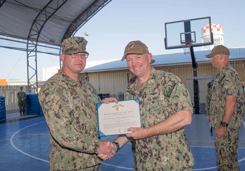 Awards at Camp Lemonnier