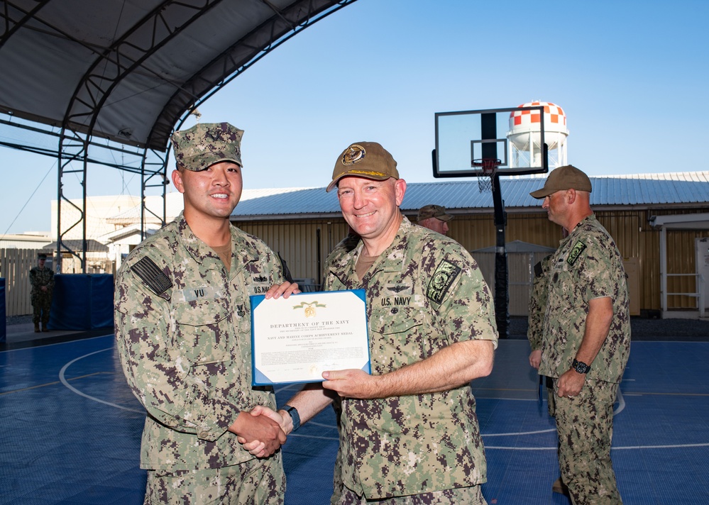 Awards at Camp Lemonnier