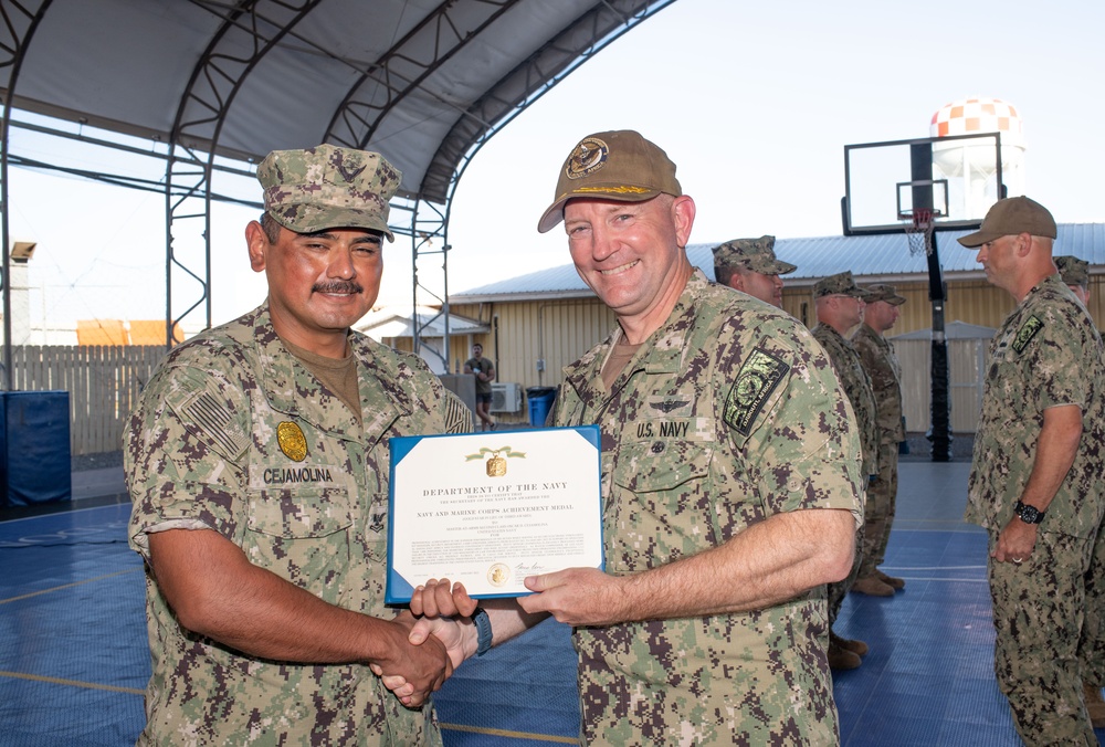 Awards at Camp Lemonnier