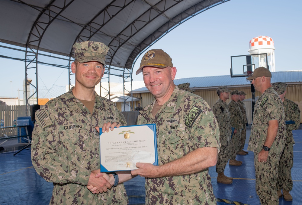 Awards at Camp Lemonnier