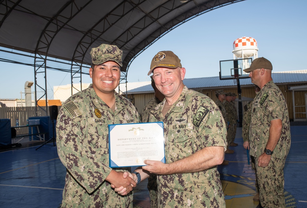 Awards at Camp Lemonnier