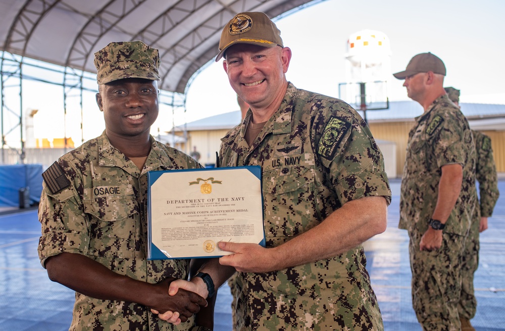 Awards at Camp Lemonnier