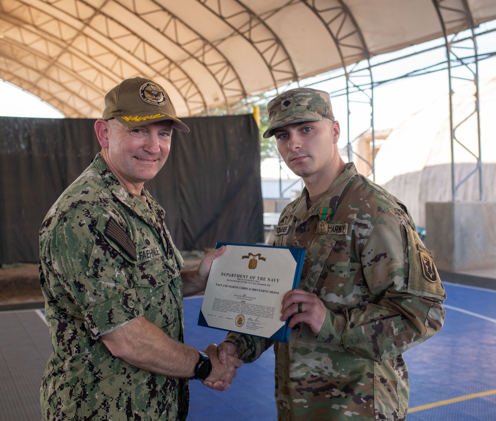 Awards at Camp Lemonnier