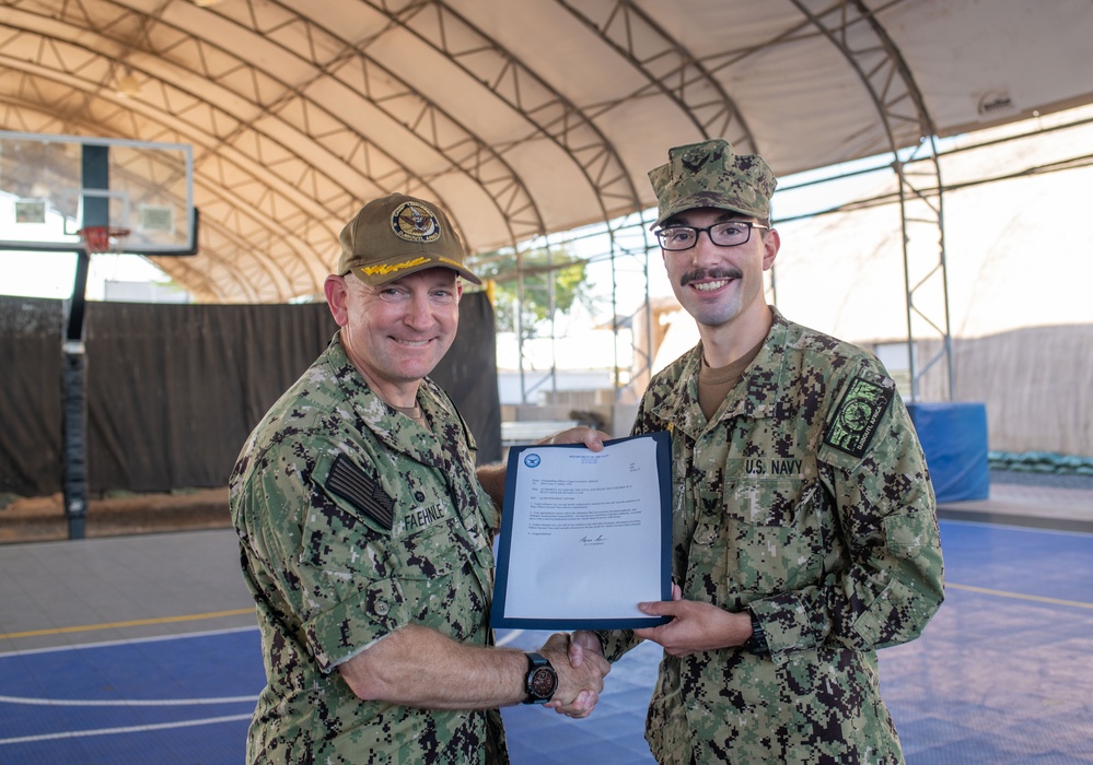 Awards at Camp Lemonnier