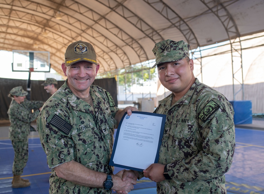 Awards at Camp Lemonnier