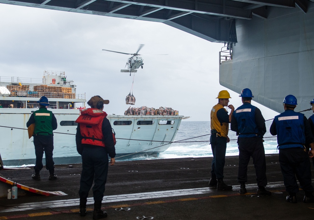 The Harry S. Truman Carrier Strike Group is on a scheduled deployment in the U.S. Sixth Fleet area of operations in support of naval operations to maintain maritime stability and security.