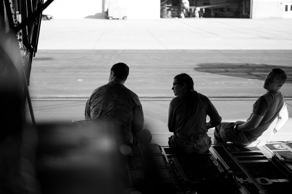 AC-130J Gunships train with multi-national JTAC's