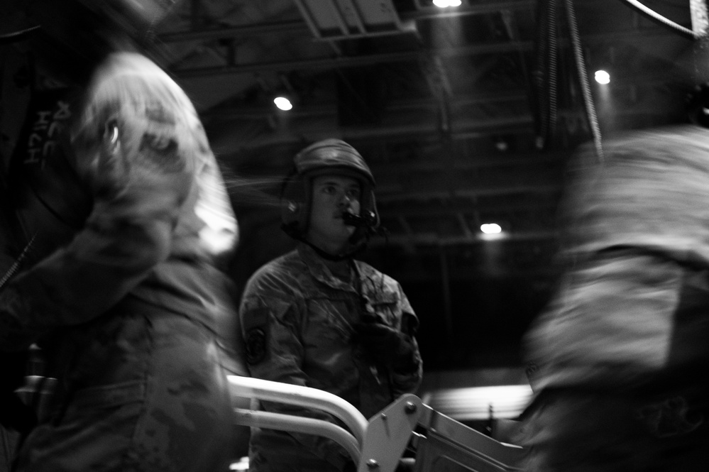 AC-130J Gunships train with multi-national JTAC's
