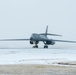 B-1B Lancers perform a Bomber Task Force mission