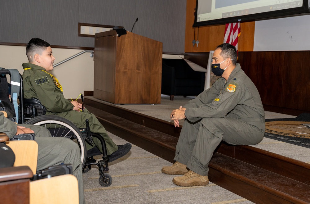 61st Fighter Squadron hosts Pilot for a Day