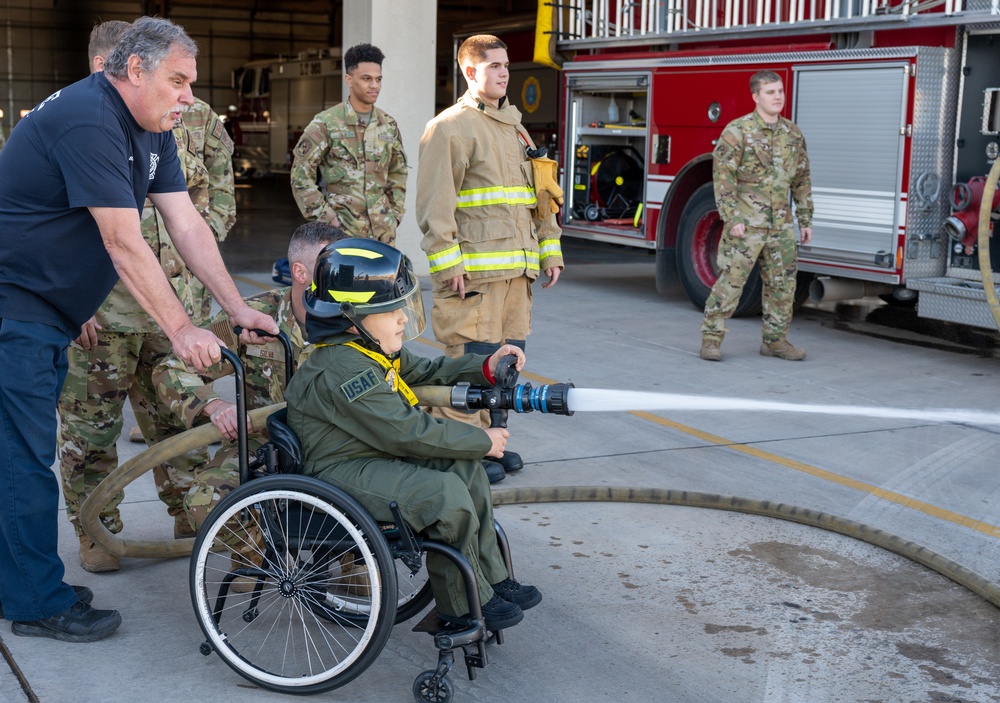 61st Fighter Squadron hosts Pilot for a Day