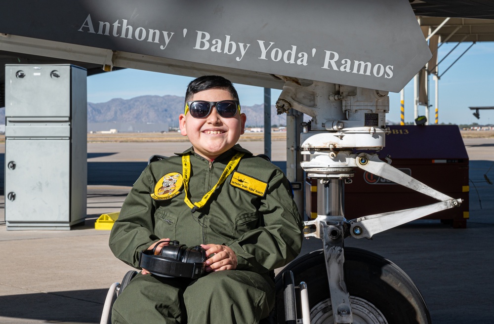 61st Fighter Squadron hosts Pilot for a Day