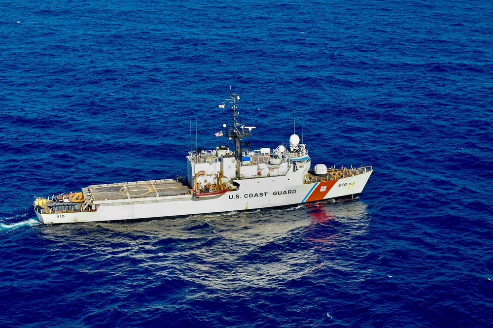 USCGC Thetis fast response cutter escort