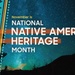 National Native American Heritage Month Facebook Graphic for Space Force