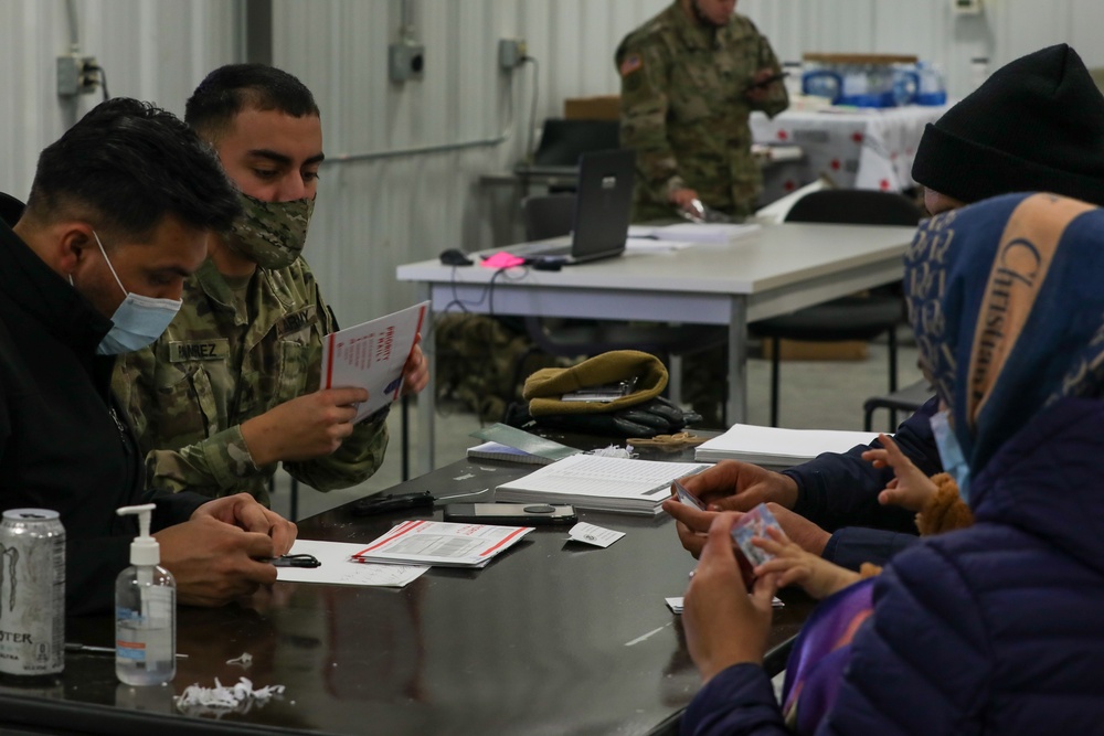 Fort McCoy’s Afghan Guests Receive Employment Authorization Document