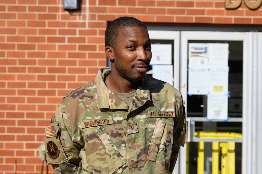 175th Security Forces Visit Airmen Supporting Task Force Liberty